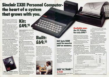 Sinclair ZX81 Advert